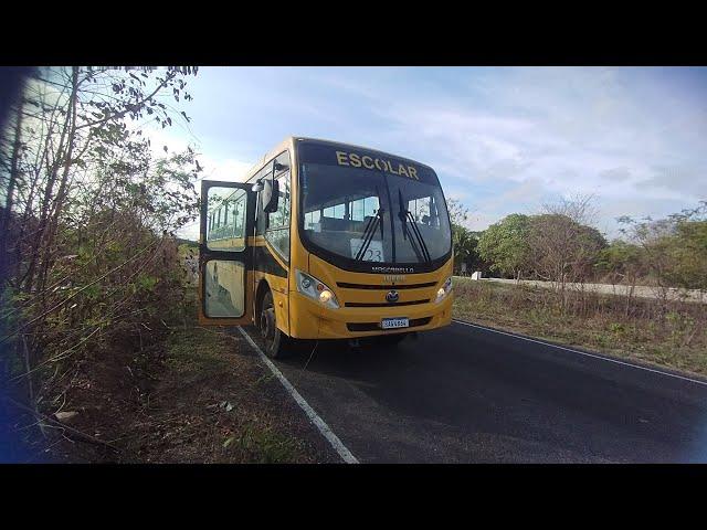 fazendo zona rural no Iveco Gran Midi.  PISTA NOVA! 