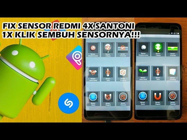 Fix Sensor Redmi 4x Santoni