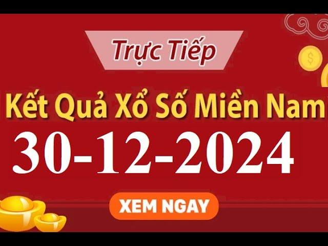 XSMN thứ 2, Kết Quả Xổ Số Miền Nam, Xổ Số Minh Ngọc, Xổ Số Miền Nam Ngày 30/12/2024