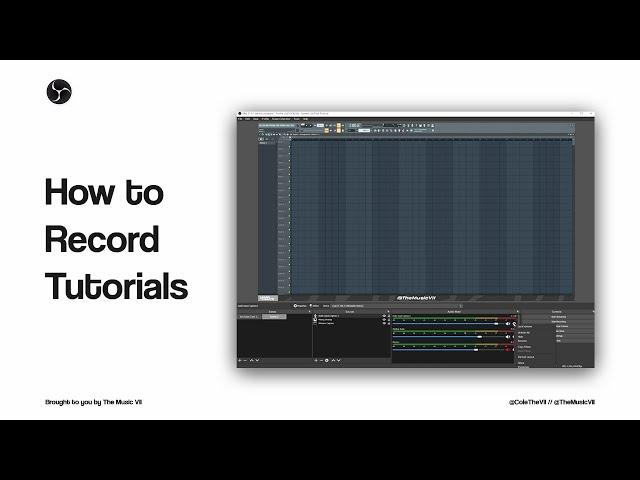 How to Record Video Tutorials using OBS (2022)