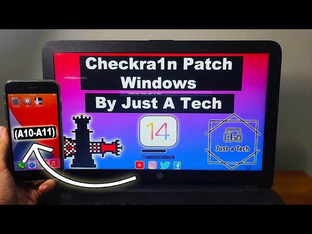 Checkra1n Patch WINDOWS|Checkra1n Jailbreak Windows iOS14/14.1 iPhone 7/7+/8/8+/X/iPad 6-7/iPadPro2