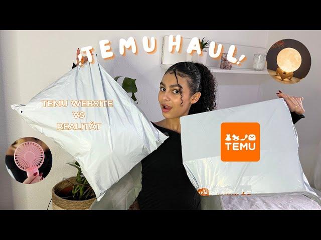 TEMU HAUL! * WEBSITE VS REALITÄT* | (dekoration, random, nützliche sachen)