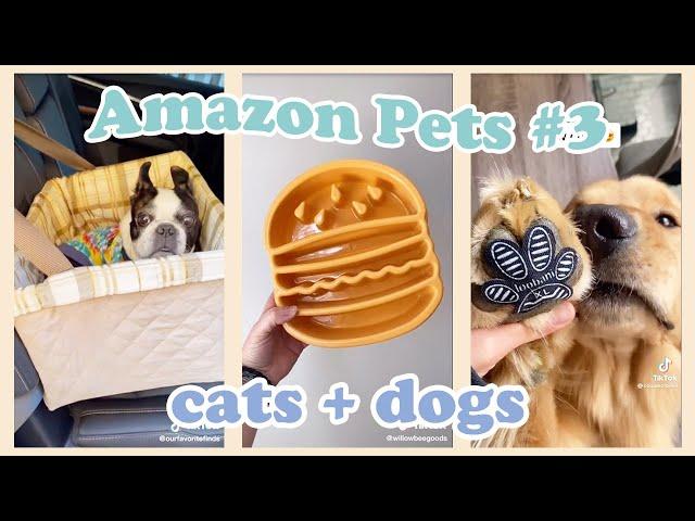 TIKTOK AMAZON FINDS FOR YOUR PETS #3  Dogs & Cats (w/ links)