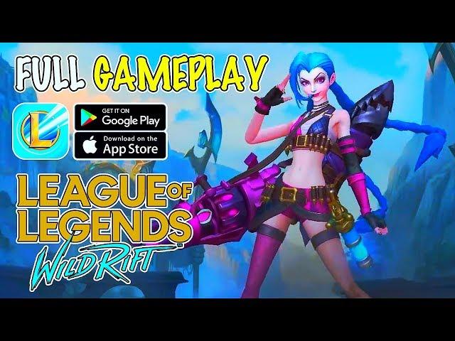 [NEW] League of Legends: Wild Rift - Alpha Test Full Gameplay (Android/IOS)