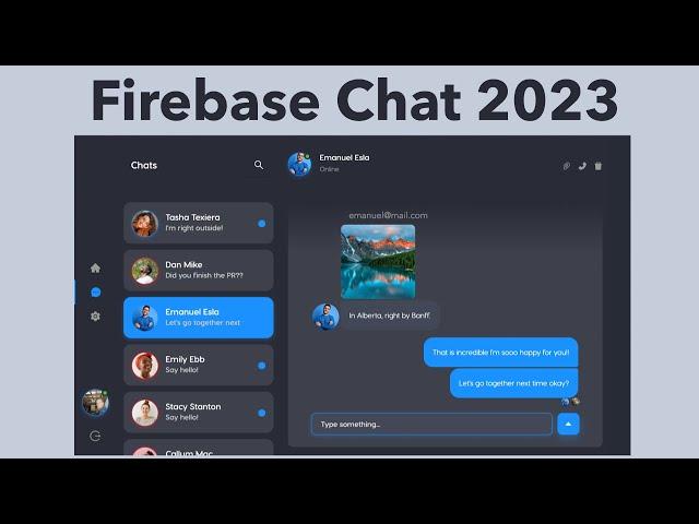Firebase Realtime Chat | Build and deploy with Firebase, NextJS and Chat Engine (Best UI )