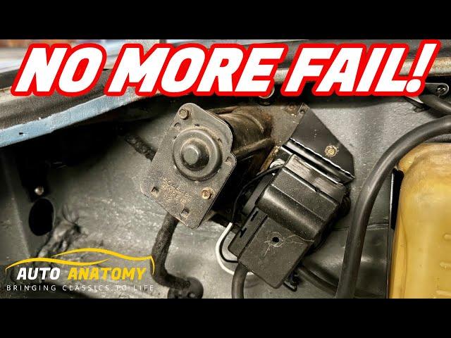 Corvair Electric Washer Pump Upgrade  |  NO MORE FAIL!!