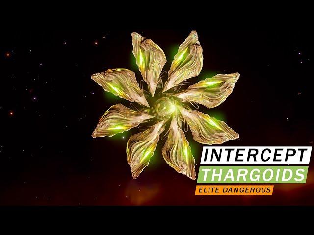 THARGOID INTERDICTION FROM HYPERSPACE ТАРГОИДЫ ПЕРЕХВАТ ИЗ ГИПЕРПРЫЖКА ELITE DANGEROUS