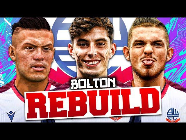 REBUILDING BOLTON WANDERERS!!! FIFA 21 Career Mode