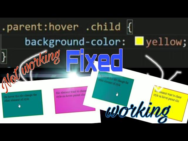 when I hovered one element then other element is not affected || How to fixed it??(source code ⬇)