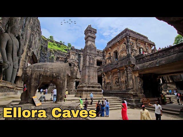 Ellora Caves Tour | Kailasa Temple Ellora | Ellora Caves History | Ajanta Ellora Caves Maharashtra