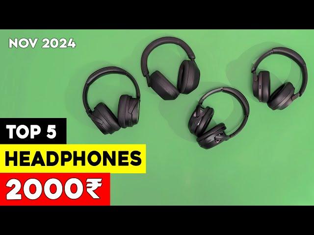 Top 5 Best Overhead Wireless Headphones Under 2000 in 2024  Best Bluetooth Headphones Under 2000 