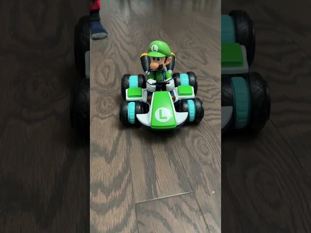 Crazy Imran Playing With Santa’s GIFT   Mariokart Luigi  Toy Car #mario #luigi #kidsvlog #toys