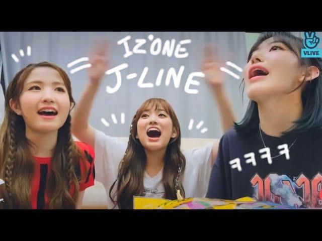 IZ*ONE J-Line full V-Live Japanese conversation [talk about anime]