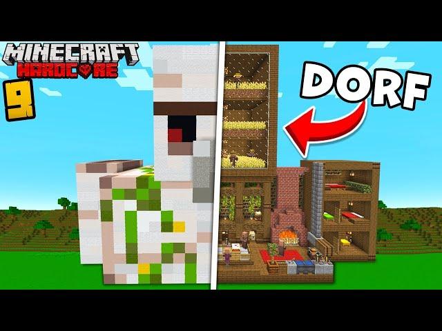 Ich habe ein DORF in Minecraft Hardcore verwandelt!