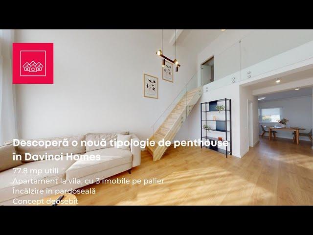 Vezi Cea Mai Recenta Tipolgie de Penthouse din Ansamblul Davinci Homes