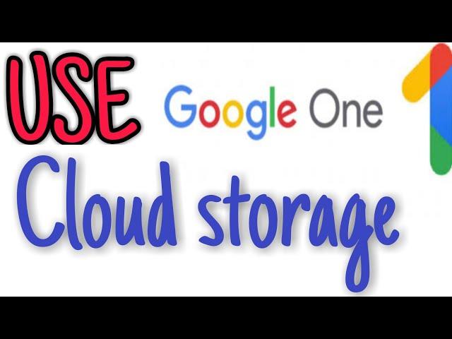 how to use Google one for cloud storage & phone back up  iOS and Android data on Google One #Google1