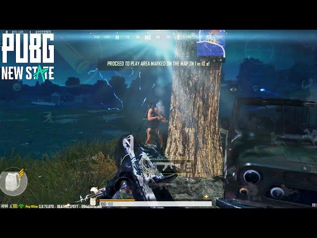 NIGHT MODE ERANGEL | PUBG: NEW STATE MOBILE | SOLO VS SQUAD | 4K ULTRA HD GRAPHICS GAMEPLAY