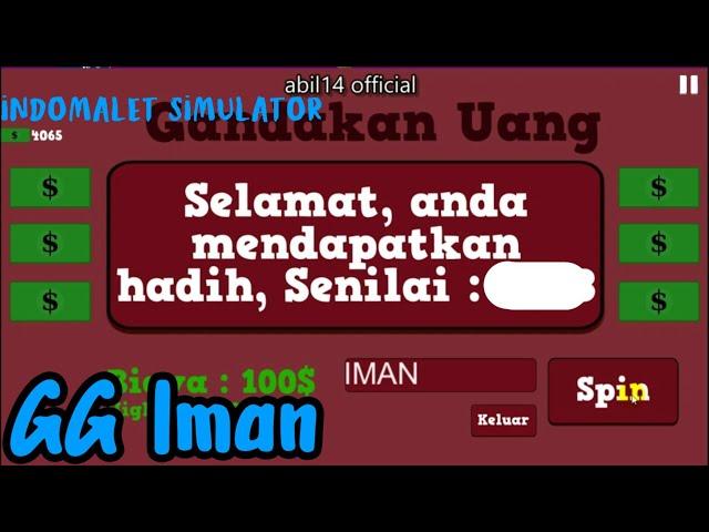 Saat kita cari duit dengan cara juday(indomalet simulator) @dimas developer