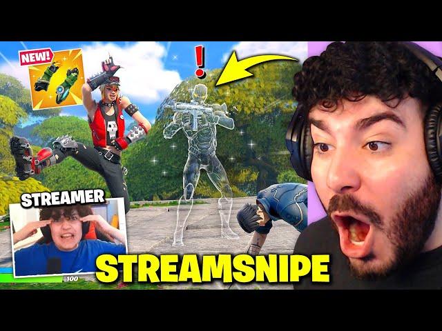 Ich STREAMSNIPE IHN und TANZE den OG LOSERDANCE ... Fortnite (Update)