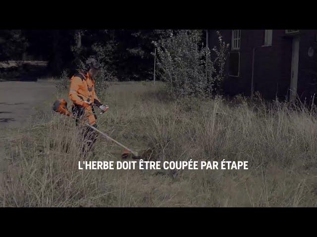  [Tuto jardin] Comment utiliser votre débroussailleuse Husqvarna dans l'herbe haute ?