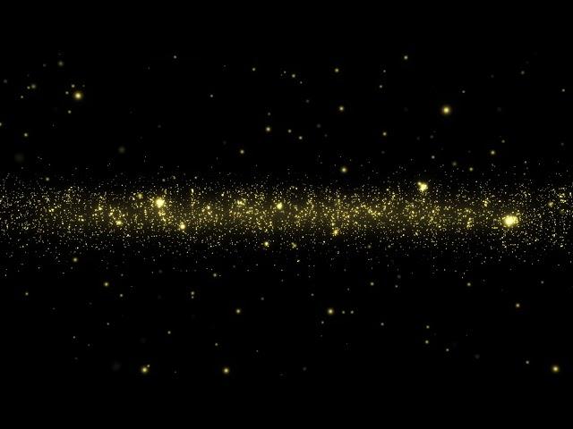 Glowing Golden Dust Particles Background Looped Animation | 30:00 Minutes | Free HD Version Footage