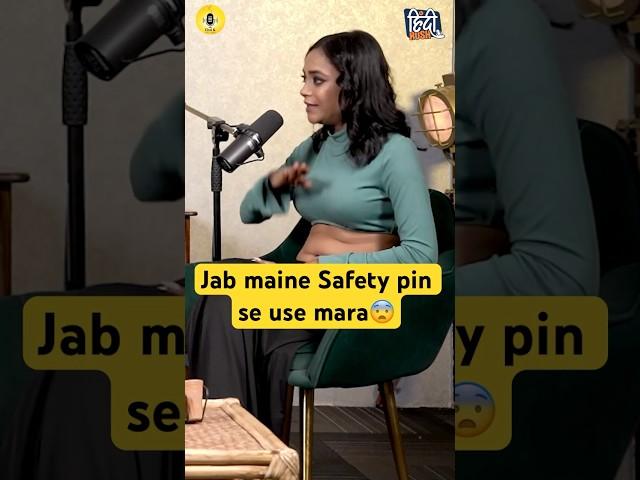 Maine Safety pin se use mara | Nehal Vadoliya #WomenSaftey #Shorts