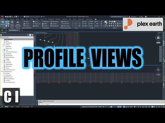 Civil 3D How To Create an Alignment & Profile - Quick Profile Views & Tips For C3D!