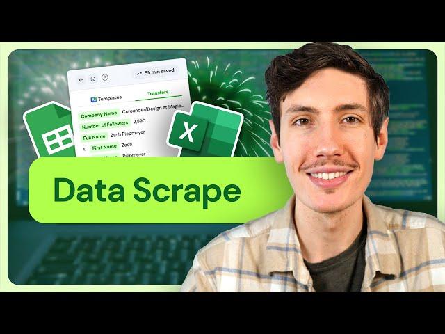 AWESOME Excel and Google Sheets Trick to Scrape Data From Web Automatically