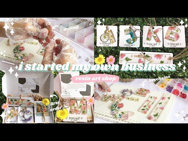 I Started My Own Small Business | Resin Art l Process l Packaging l 