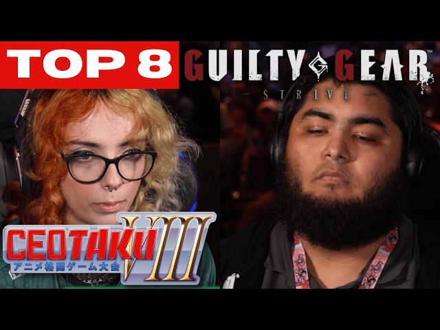 CEOtaku 2024 Guilty Gear Strive Top 8 (Goldlewis Giovanna Sol Nagoriyuki Faust Leo) GGST Tourney