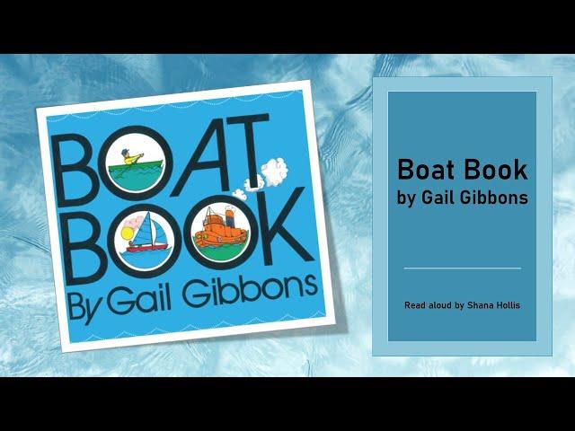 Boat Book by Gail Gibbons