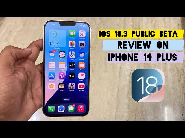 ios 18.3 public beta review#ios18