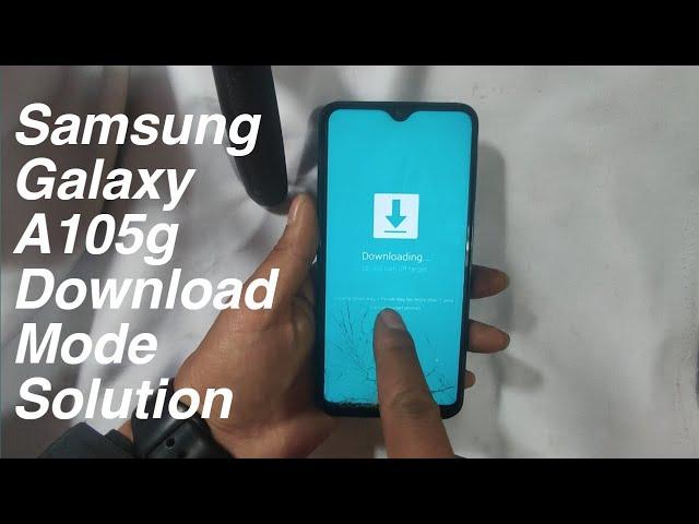 Samsung A10 A105g Download Mode Solution