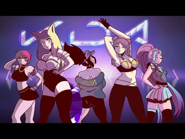 Toca Toca Toca KDA version | Anime Dance | League of Legends