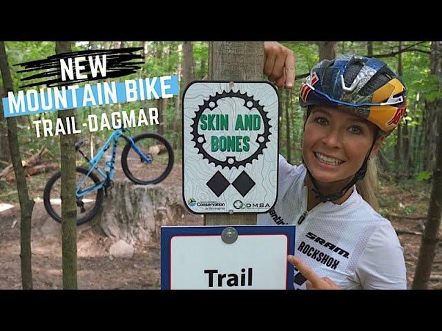 New Mountain Bike Trail in Ontario, Canada | it took DMBA volunteers 750+ hours to build...