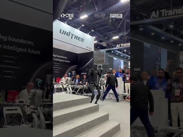 Unitree Robot Dance at CES 2025