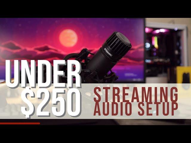 BEST BUDGET MIC SETUP for Streaming, Podcasting, and Other Content Creation - 2020