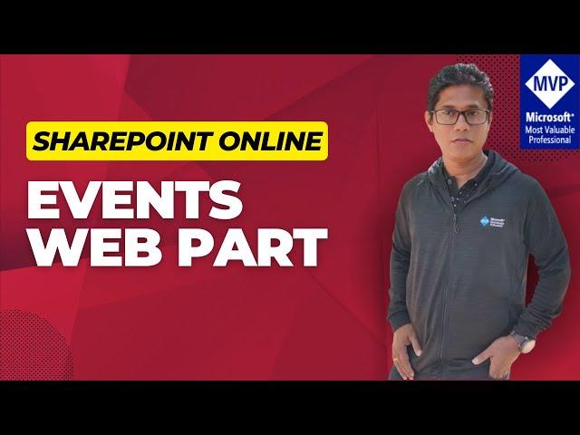 SharePoint Online Events Web Part | Events web part in SharePoint Online