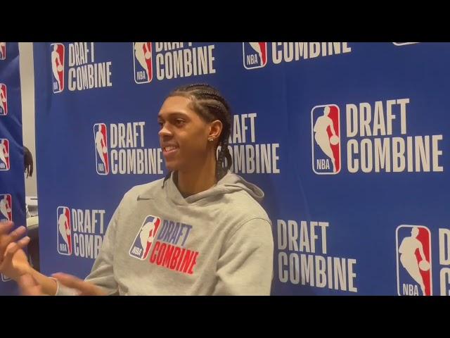Cody Williams 2024 NBA Draft Combine Interview