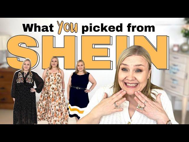 Subscribers Pick My SHEIN PLUS SIZE Fashion Haul