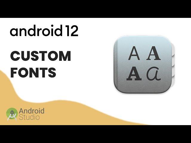 How to use CUSTOM FONTS in your ANDROID STUDIO APP | #2022 #android #development #androidstudio