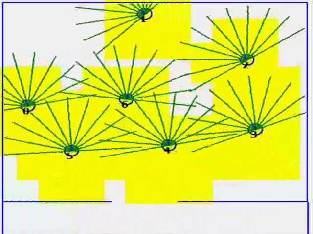 Multiagent HyperNEAT Homogeneous Room Clearing