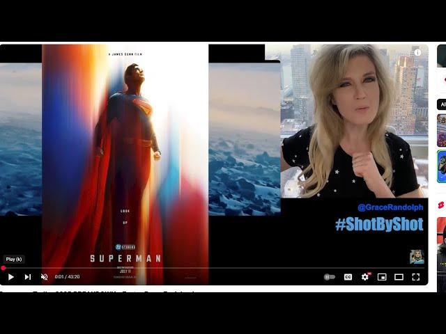 Grace Randolph on The Superman Trailer! What Bizarre Takes Does She Have?