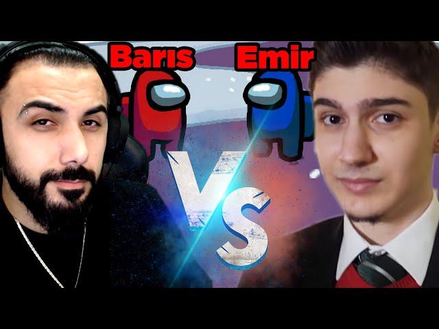 AMONG US'TA RASTGELE ODALARA GİRİP EMİR'LE VS ATTIK!! | Barış Can