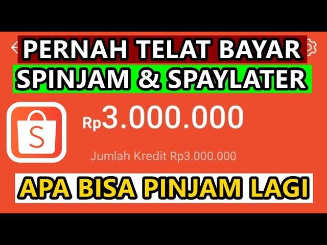 Pernah Telat Bayar Spinjam dan Spaylater Apa Bisa Pinjam Lagi