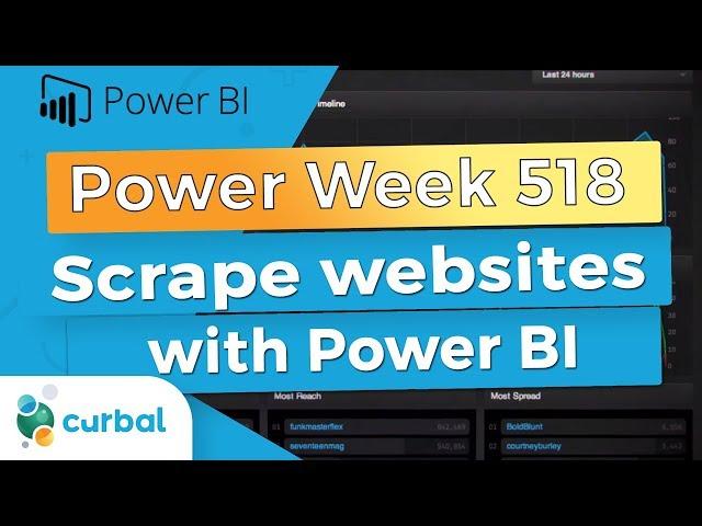 Easier than ever to get data from the web into Power BI - PW518