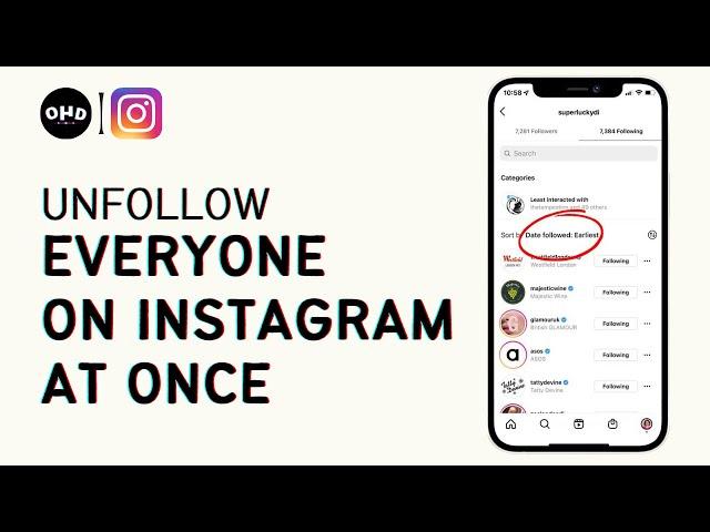 How to Unfollow Everyone on Instagram at Once? How to Mass Unfollow People on Instagram (2023)