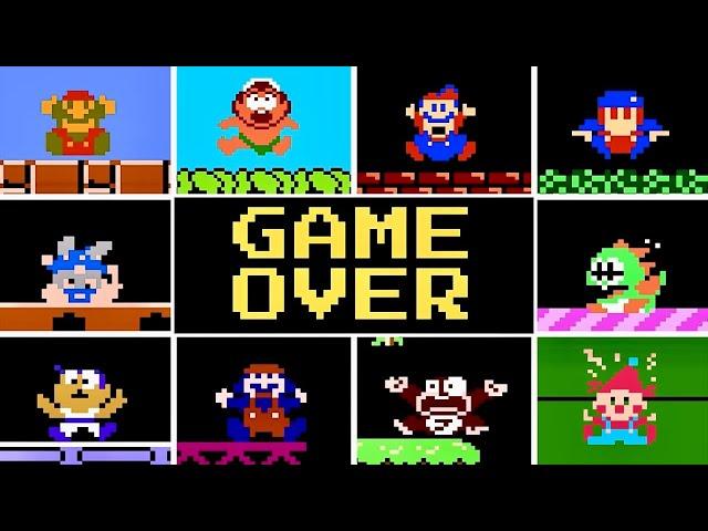 NES Games GAME OVER Screens [Vol.1]