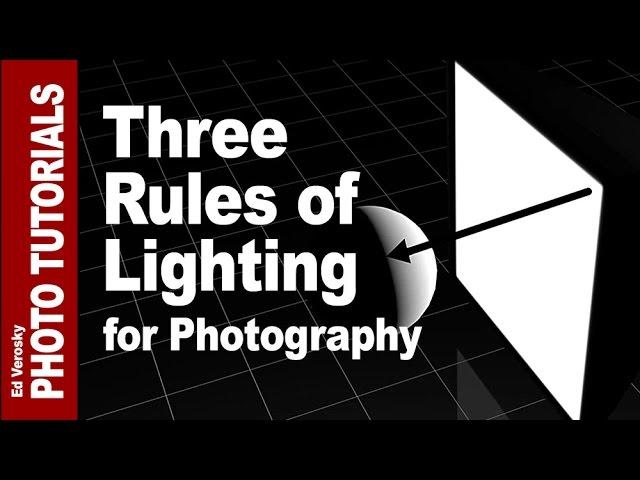 Three Rules of Lighting for Photography