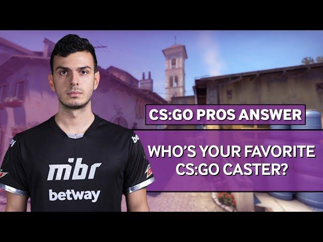 CS:GO Pros Answer: Who's Your Favourite CS:GO Caster?